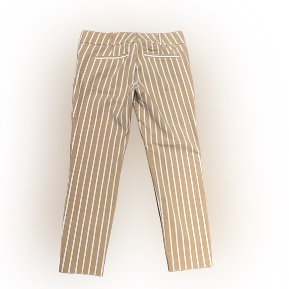7th Avenue | New York & Company | Tan and White | Pants | Size 4 - Picture 3 of 4